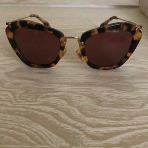 Miu Miu cat eye sunglasses